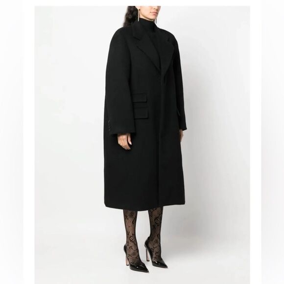 Saint Laurent Oversized wool coat - Picture 8 of 16